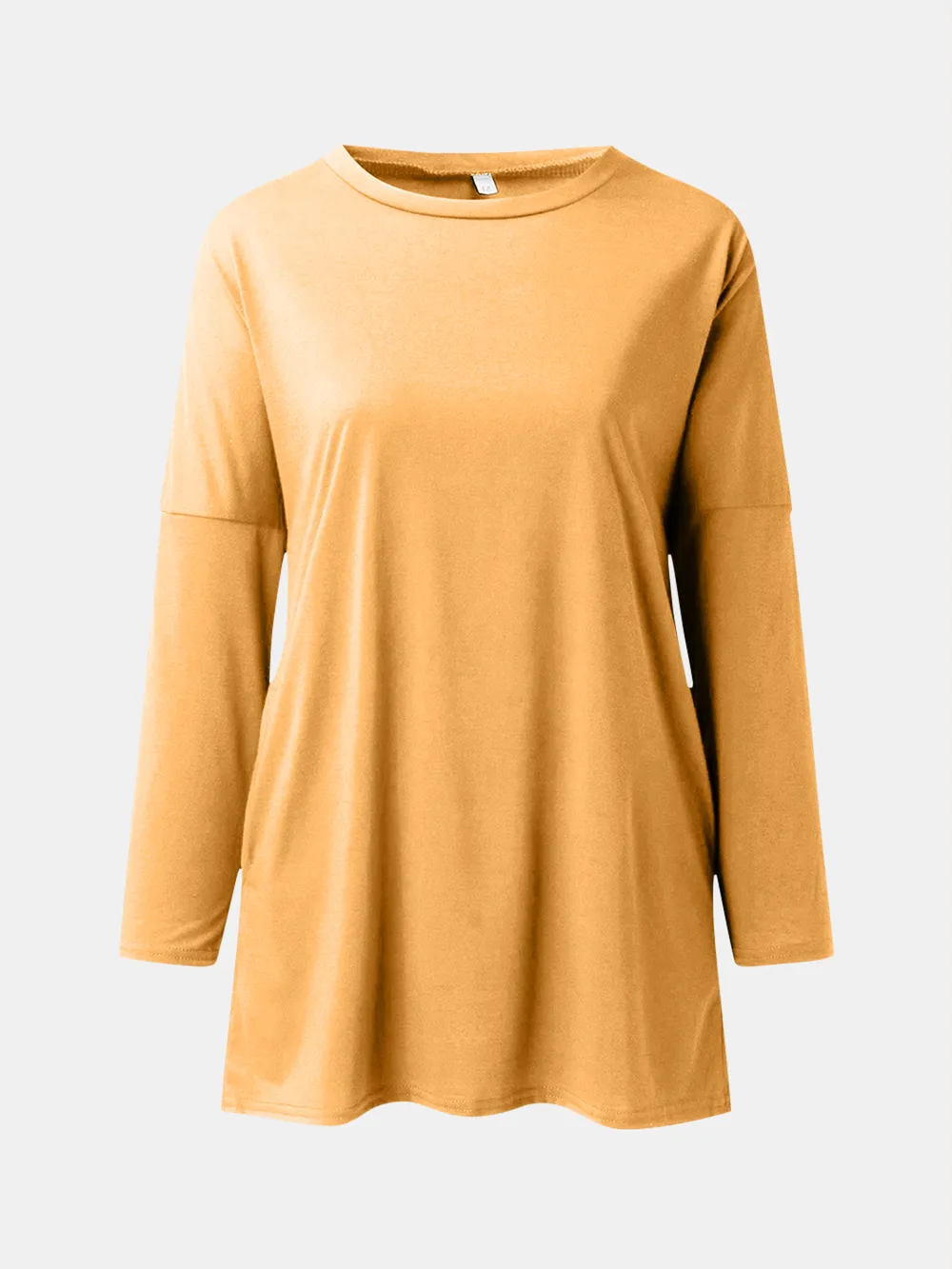 Full Size Round Neck Long Sleeve T-Shirt, image 11