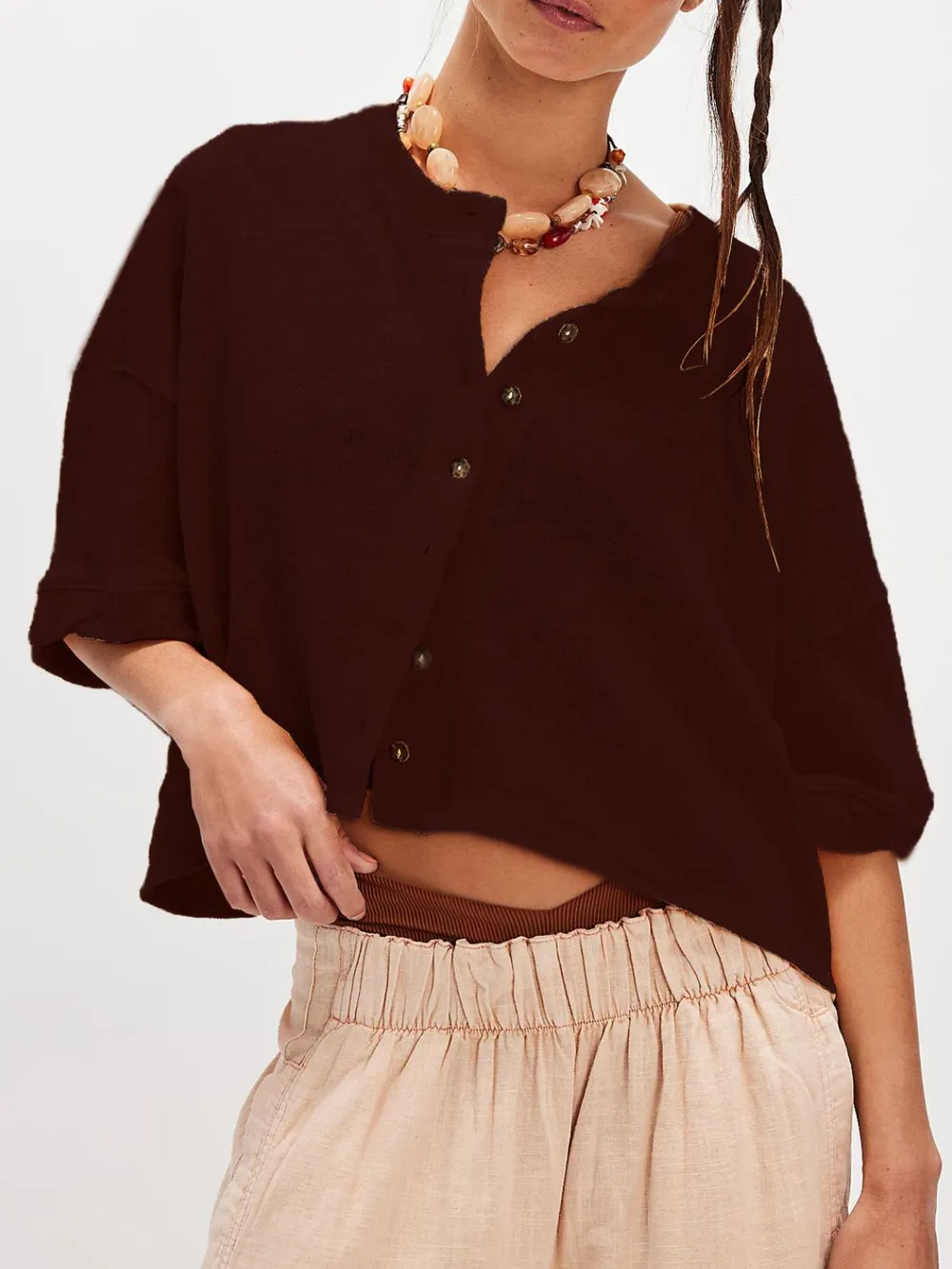 Button Down Half Sleeve Shirt, image 24