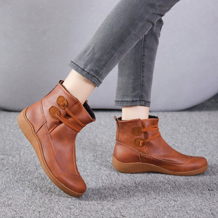Button Detail Ankle Boots, image 15
