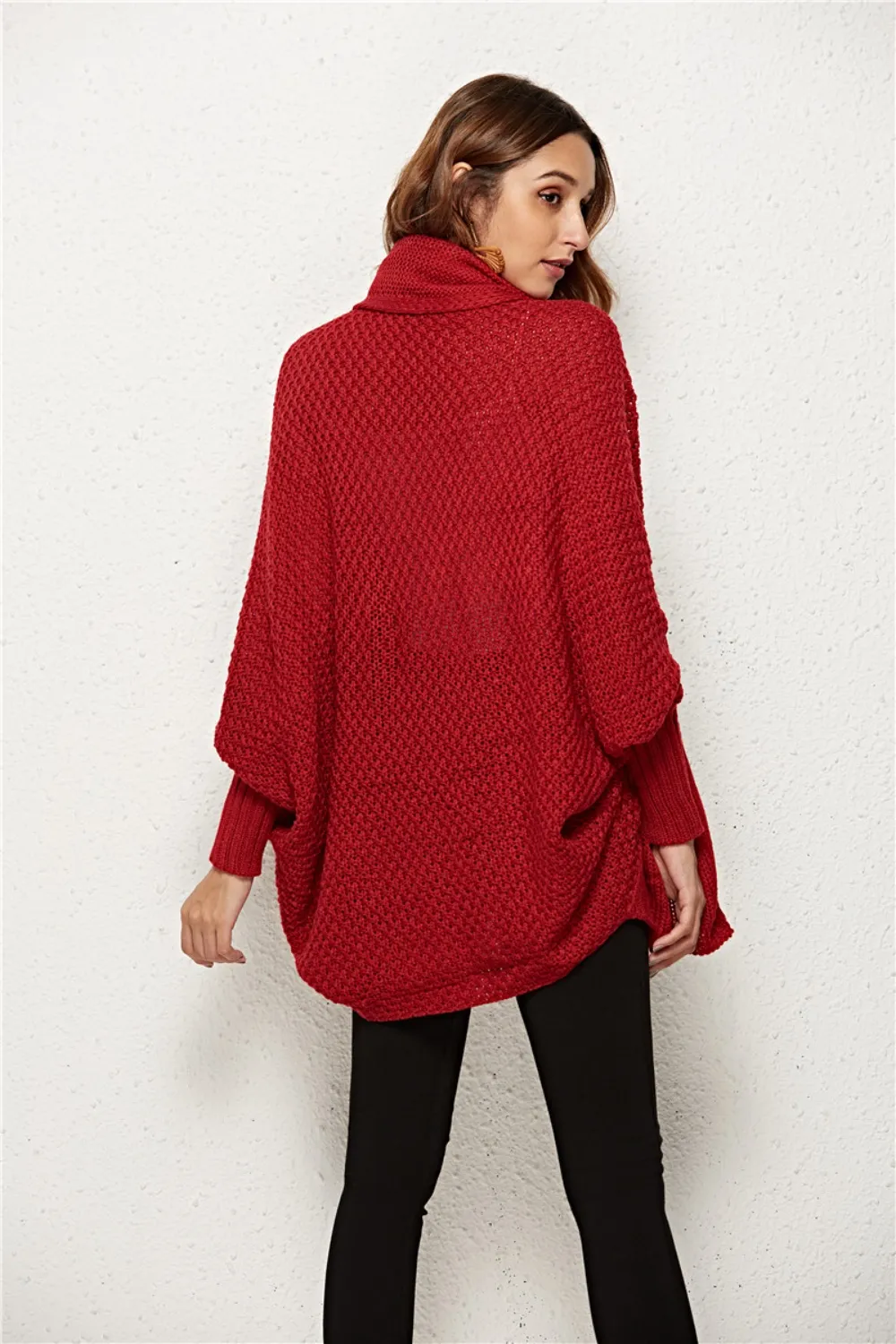 Open Front Batwing Sleeve Cardigan, image 10