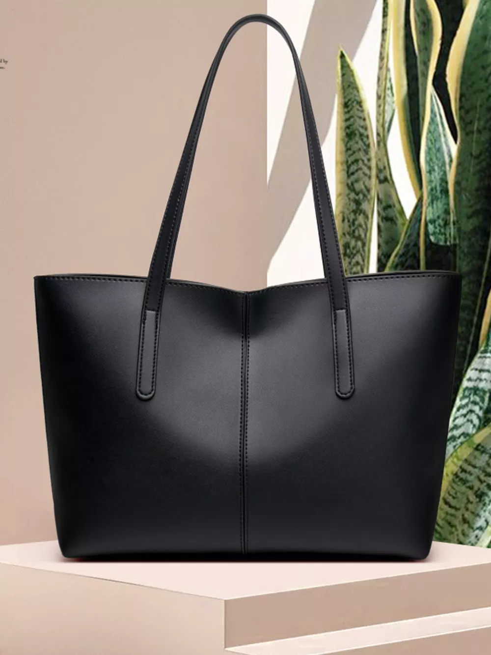 PU Leather Tote Bag, image 5