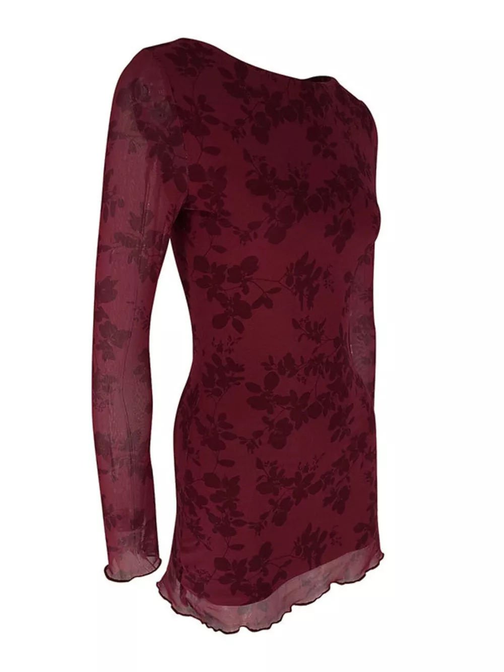 Long Sleeve Bodycon Mini Dress, image 7