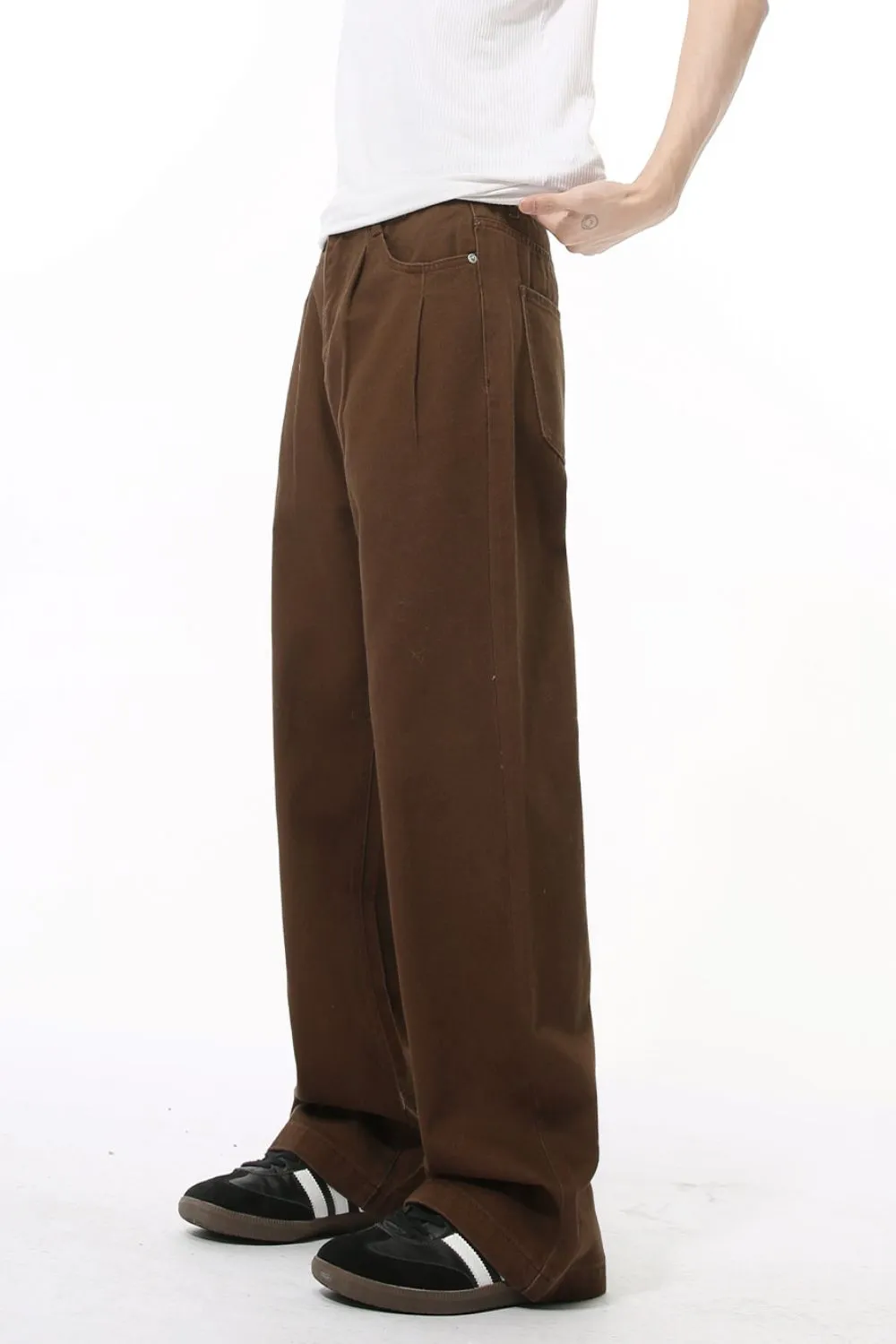 Mid Rise Men's Jeans with Pockets, image 4