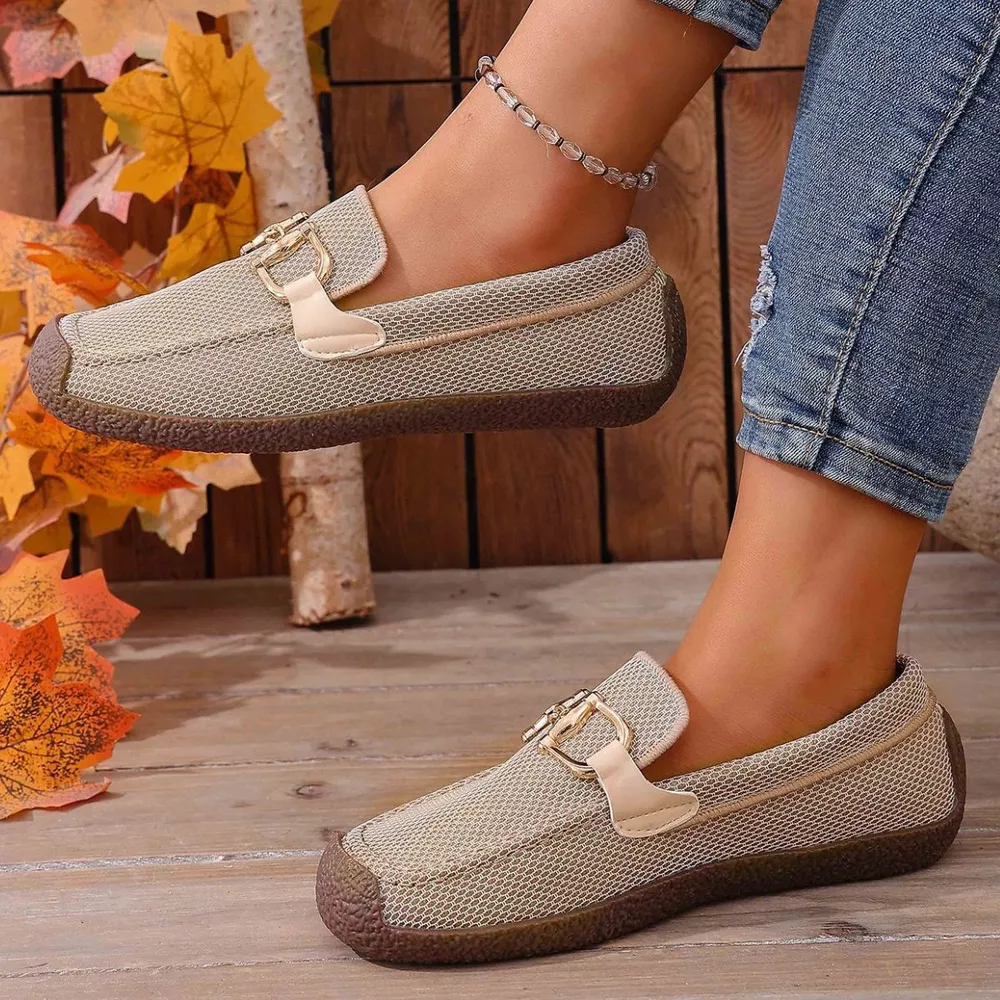 Round Toe Flat Slip-Ons, image 3