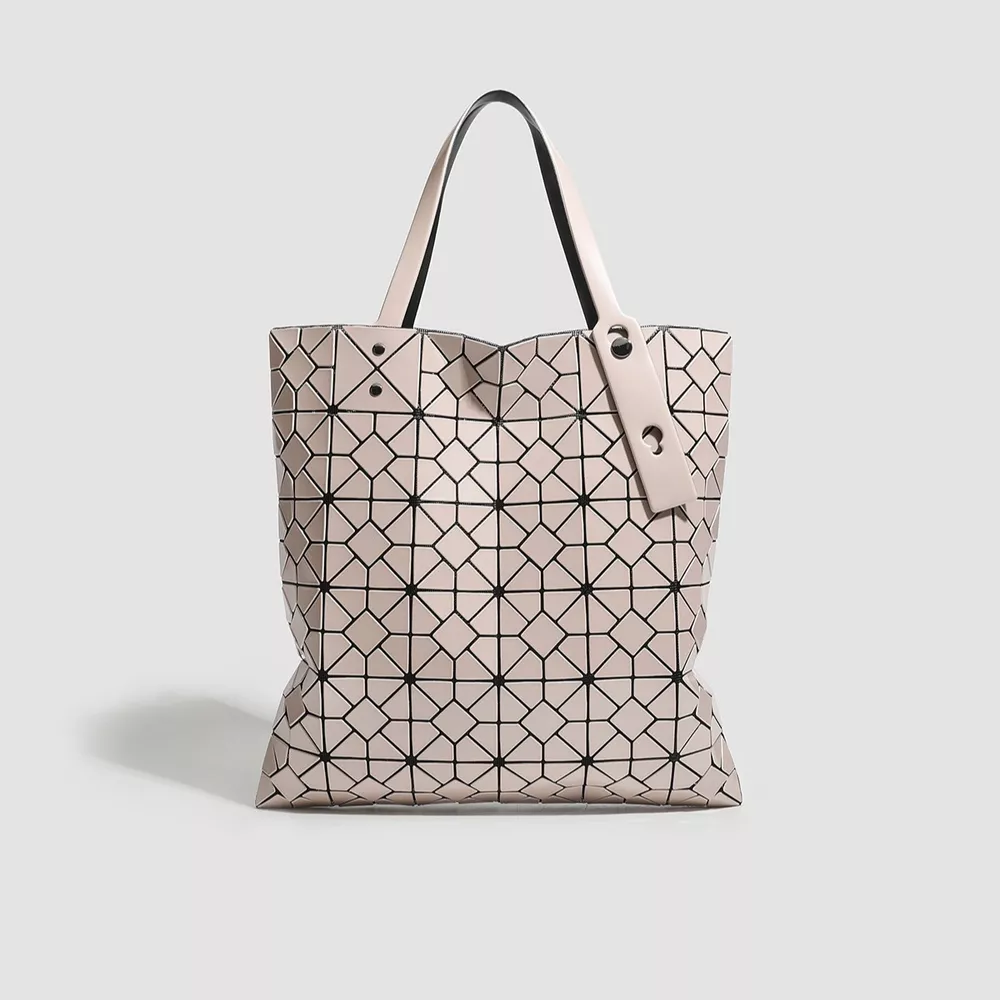 Geometric Lattice Pattern Handbag