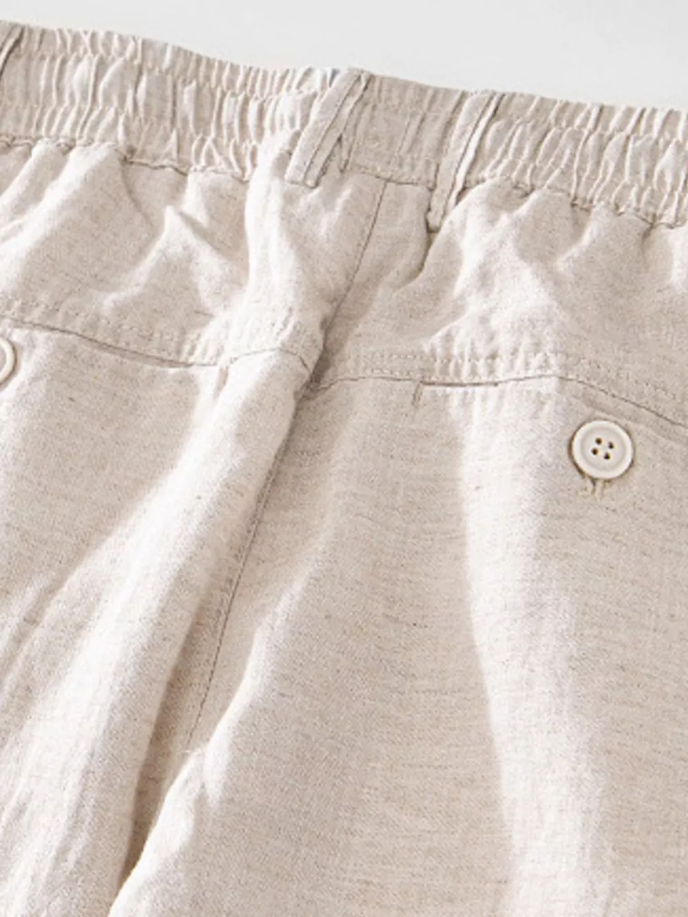 Men's Plus Size Casual Elastic Waist Drawstring Pants, image 4
