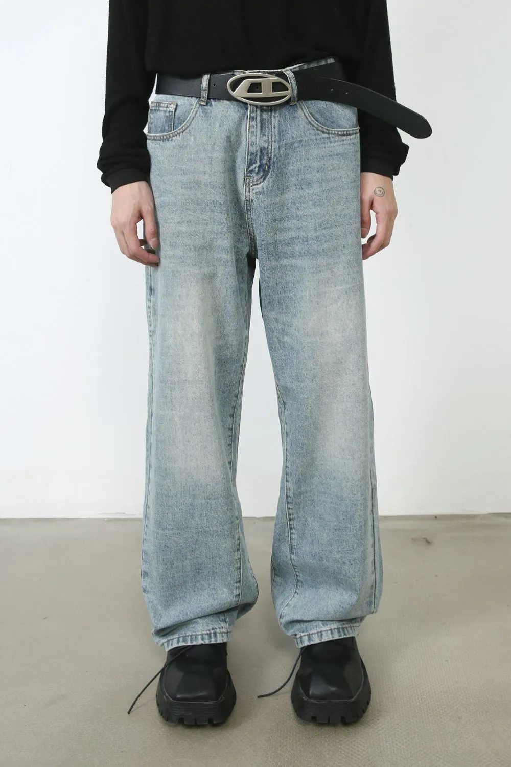 Men's Loose Fit Jeans, image 2