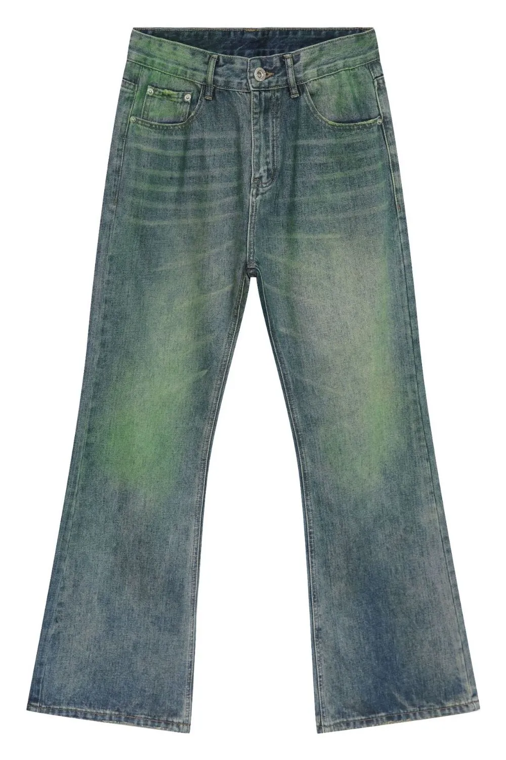 Men's Bootcut Jeans with Pockets, image 5