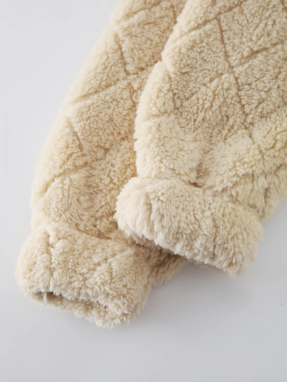 Fuzzy Pocketed Zip Up Jacket, image 10