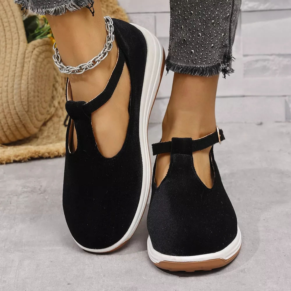 Round Toe Slip-Ons