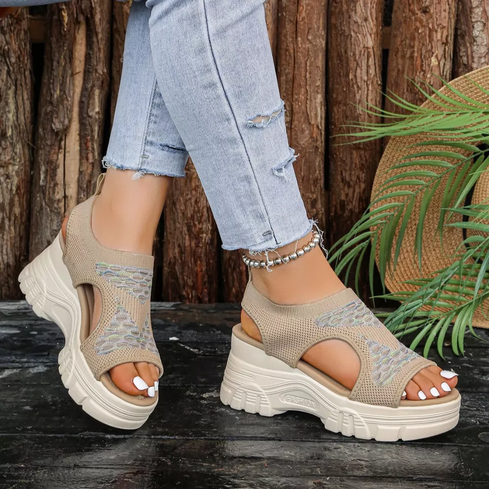 Open Toe Platform Sandals, image 14