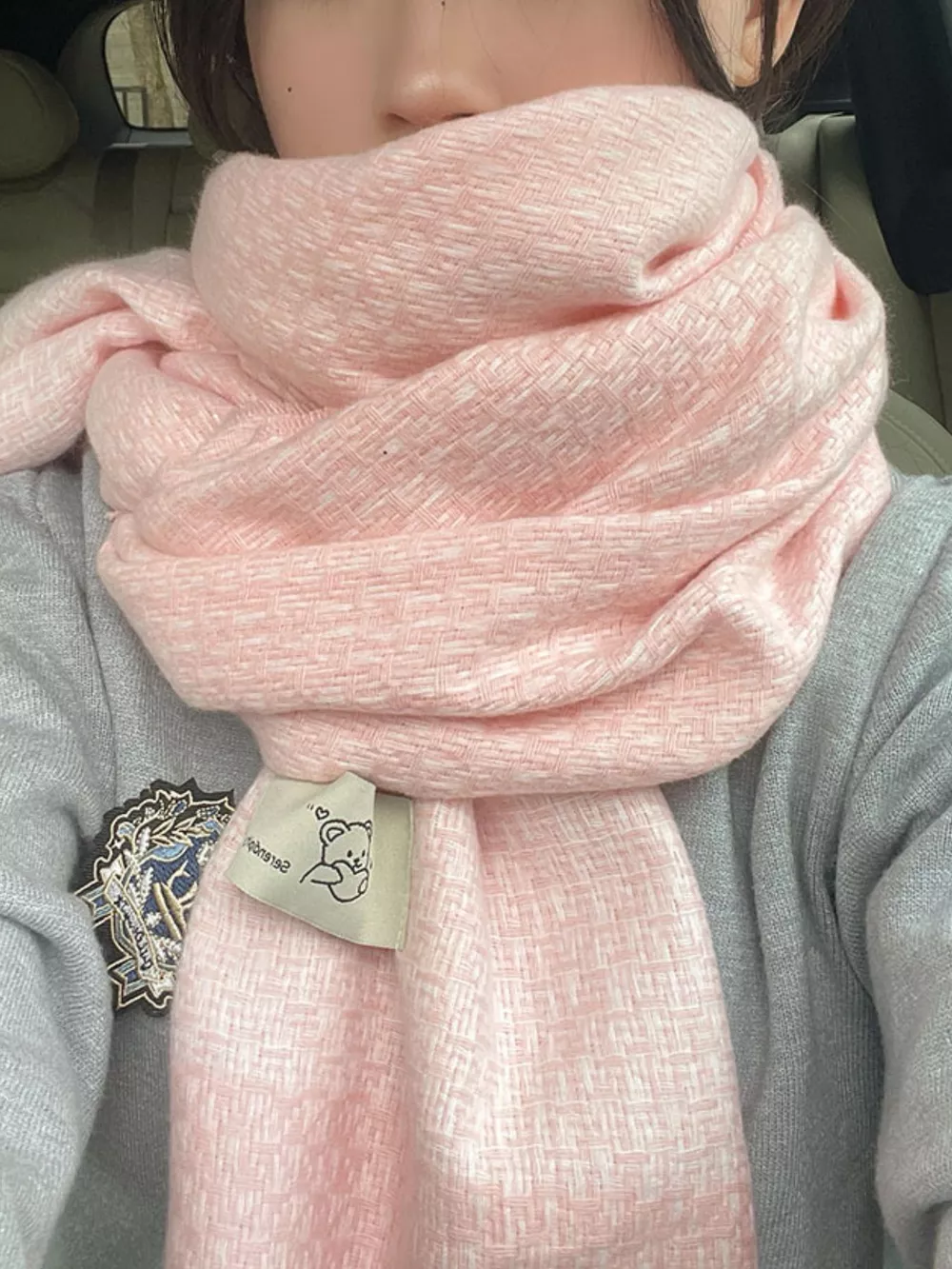 Raw Hem Scarf, image 5
