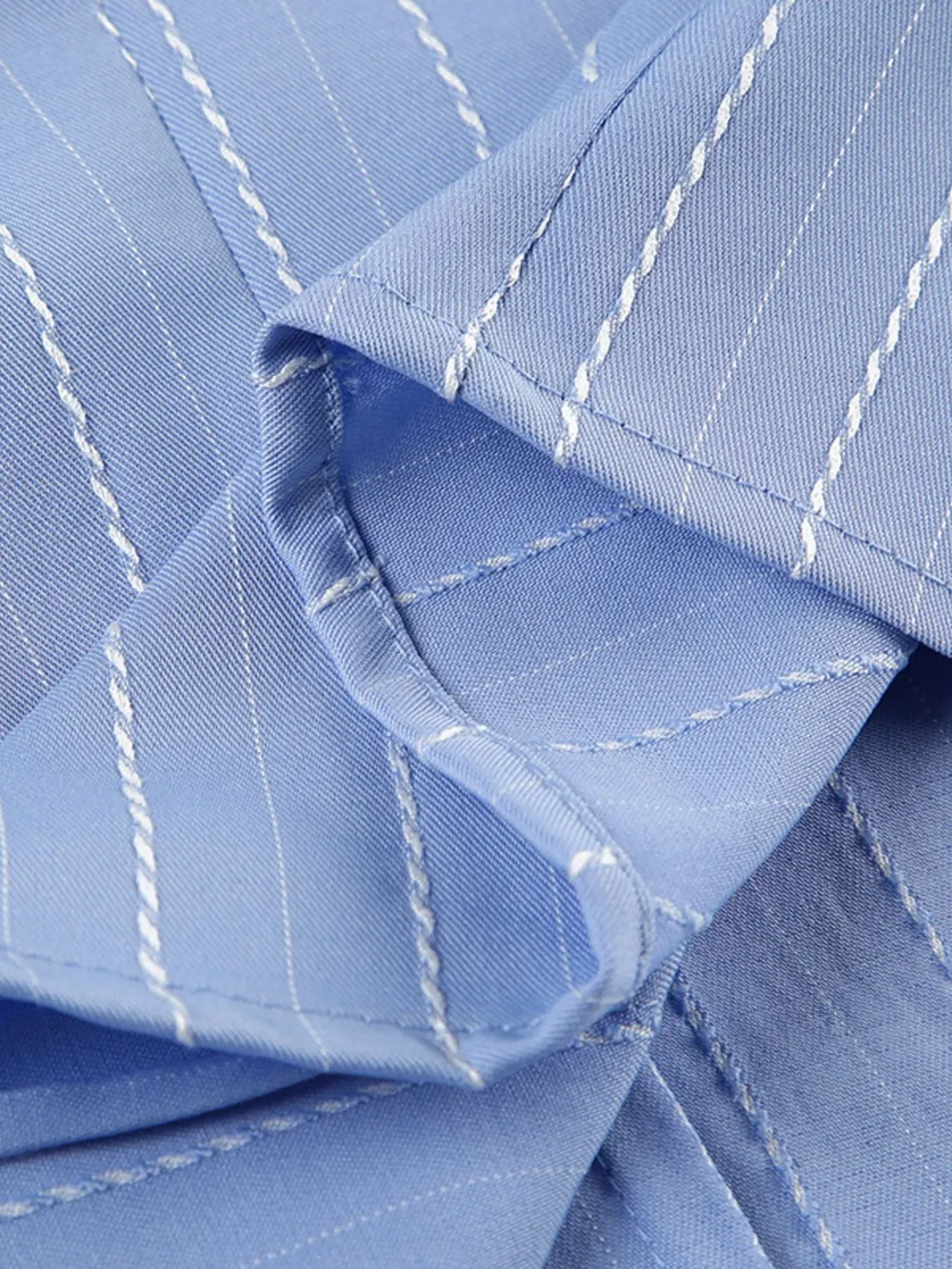Striped Button-Down Collared Neck Shirt, image 26
