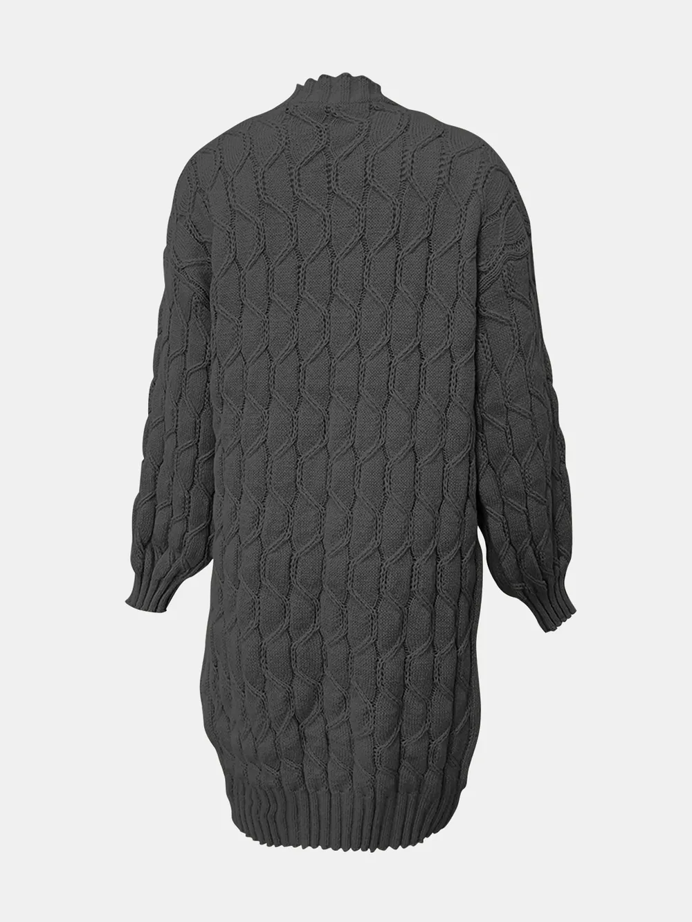 Open Front Long Sleeve Cardigan, image 2