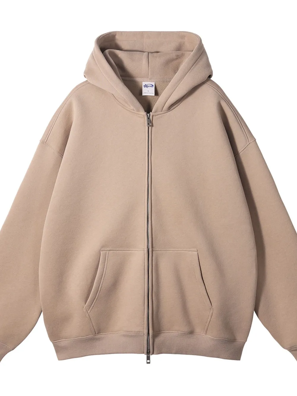 Men's Zip-Up Fleece Hoodie, image 6