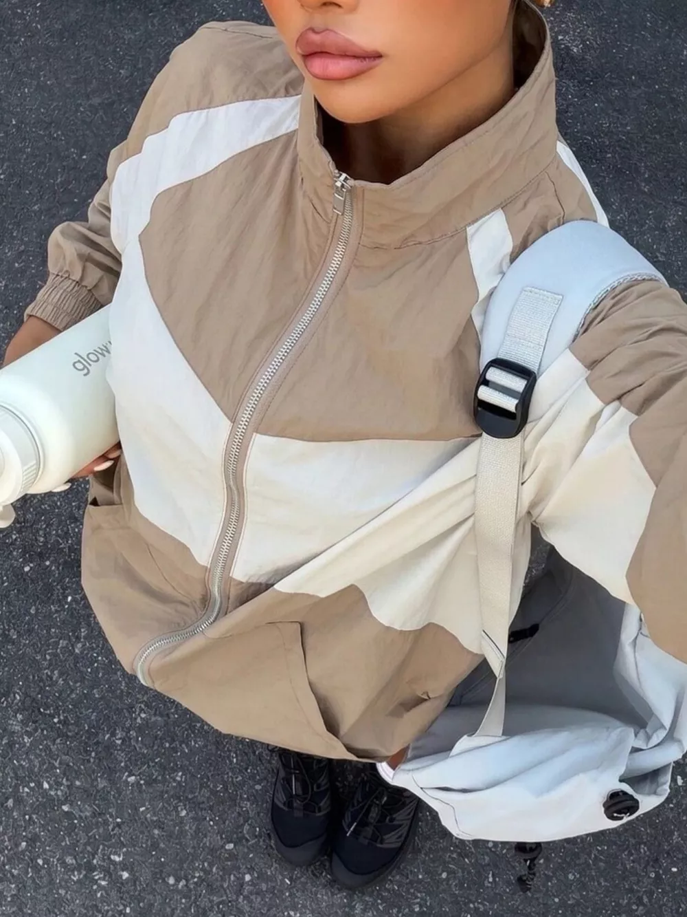 Color Block Zip-Up Jacket, image 16