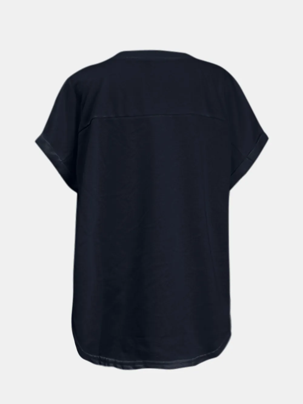Sequin Round Neck Short Sleeve T-Shirt, image 6