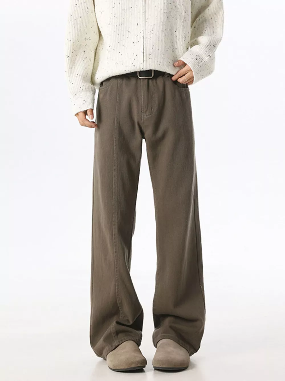 Men's Wide Leg Jeans, image 6