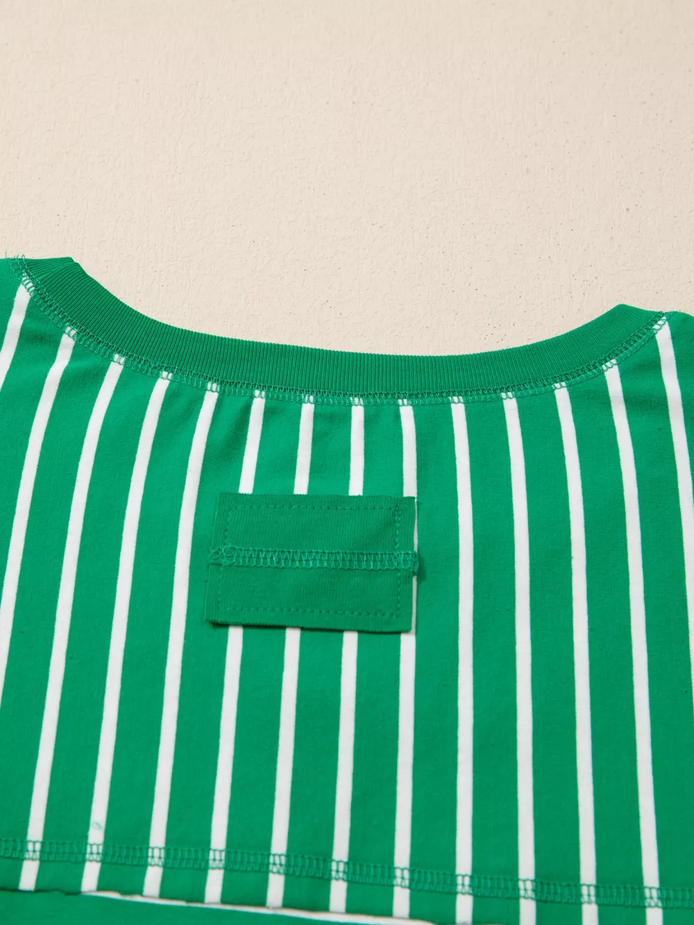 Striped Short Sleeve Relaxed-Fit T-Shirt, image 11