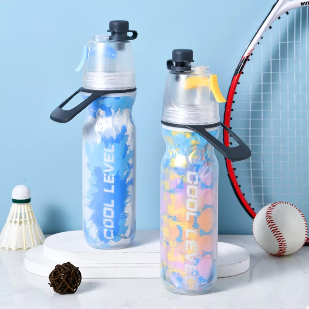Multi-Functional Portable Spray Sports Water Bottle, image 4