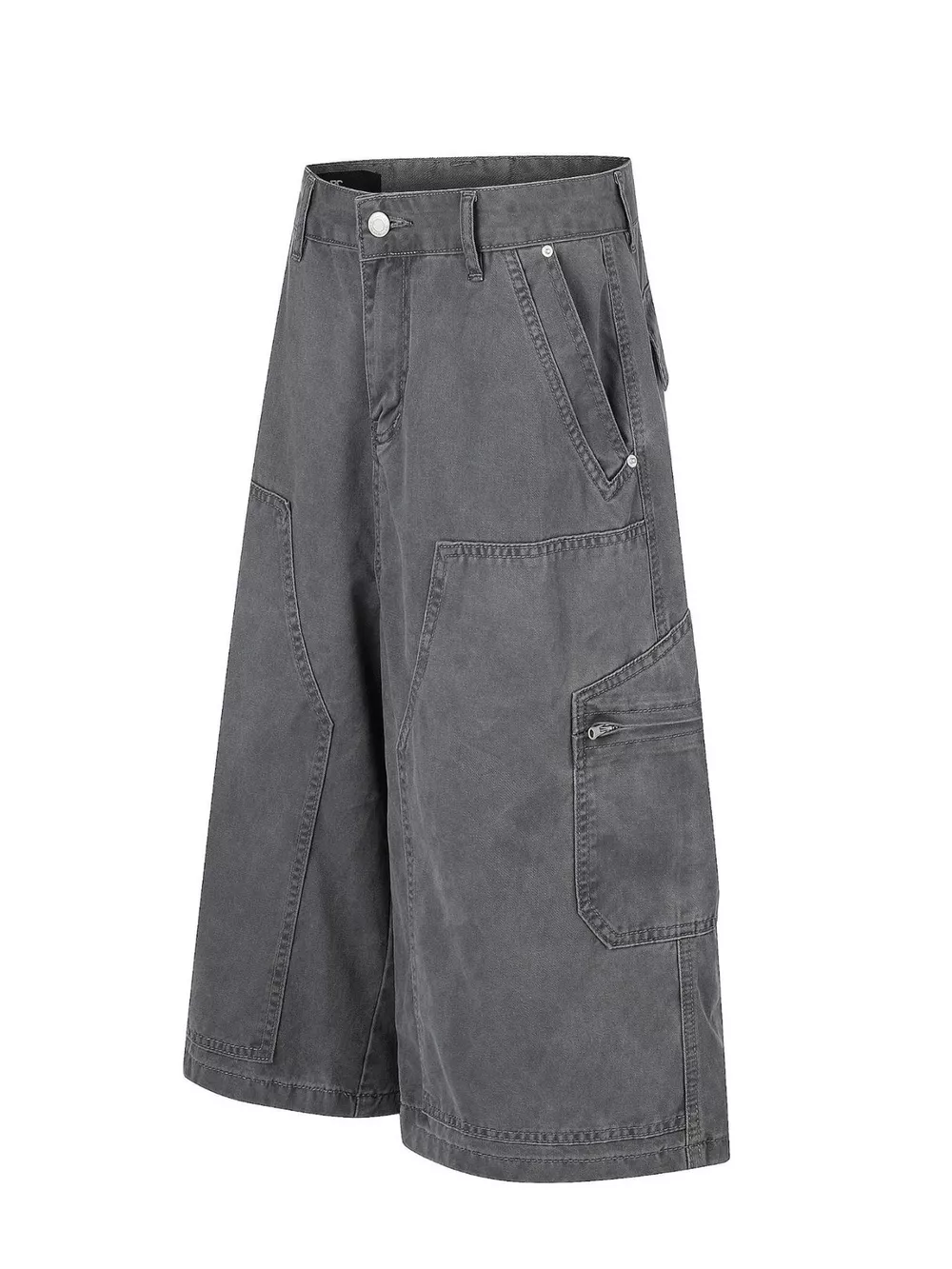 Men's Loose Fit Cargo Capris, image 2