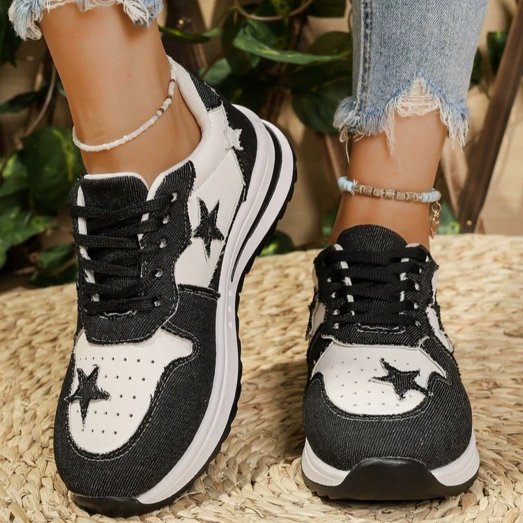 Star Lace Up Sneakers, image 2