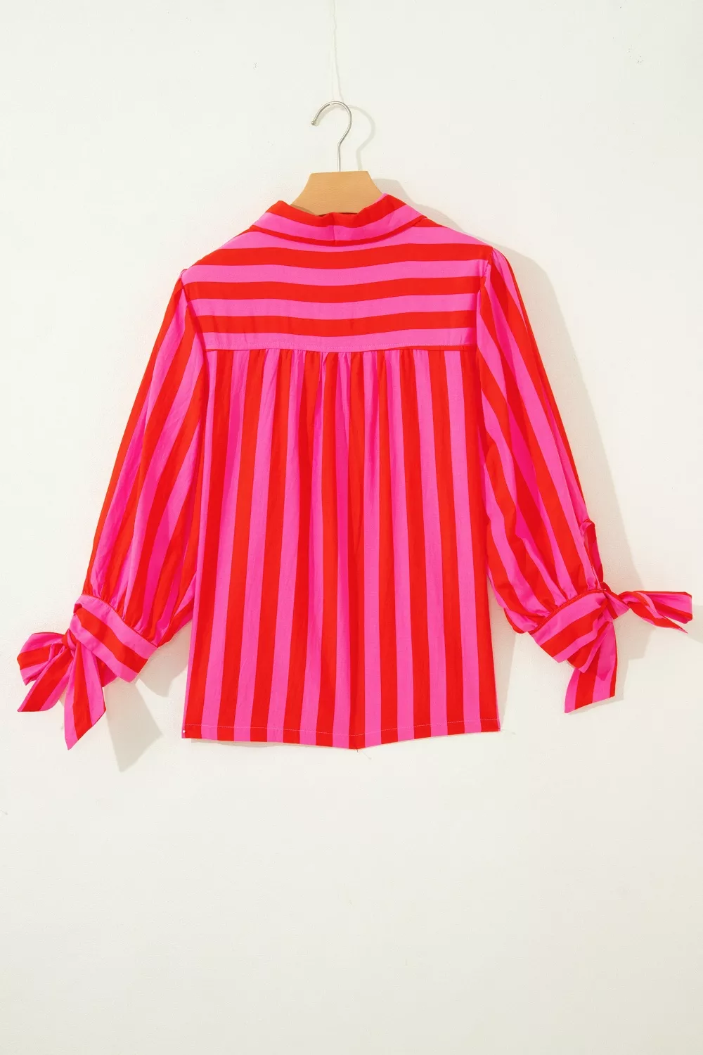 Stripe Puff Sleeve Blouse, image 4