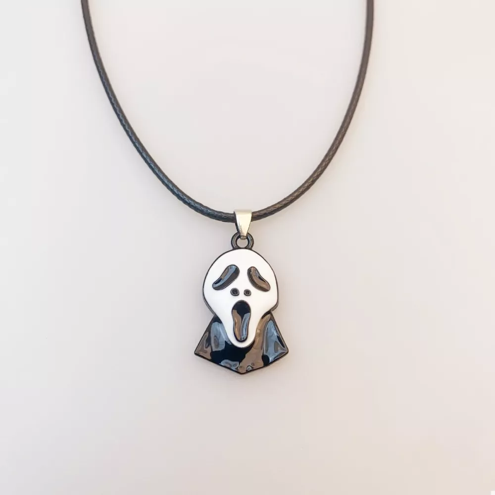 Halloween Ghost Pendant Necklace, image 4