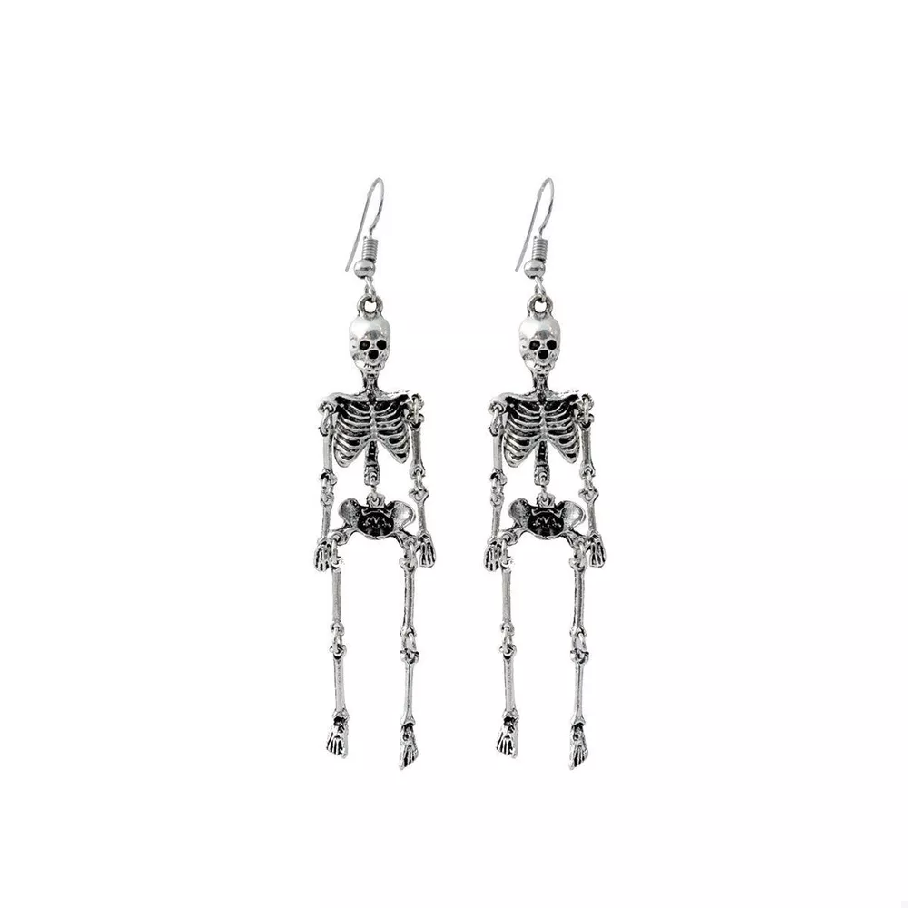 Halloween Skeleton Dangle Earrings, image 4