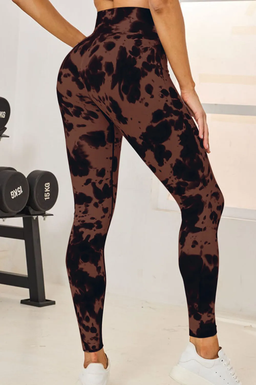 Tie-Dye High Waist Active Leggings, image 3