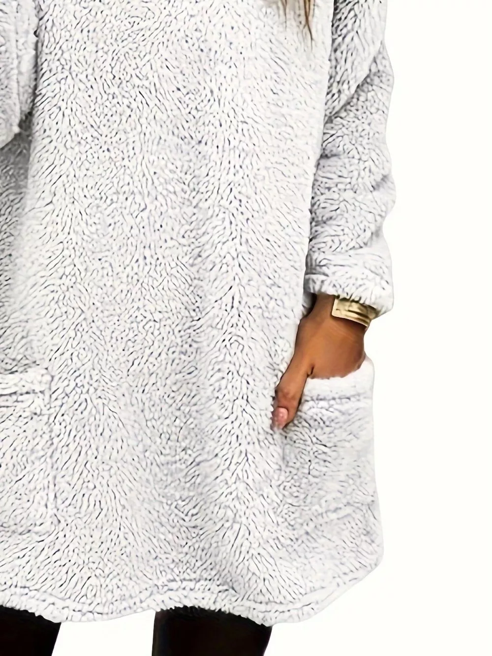 Fleece Long Sleeve Sweatshirt, image 17