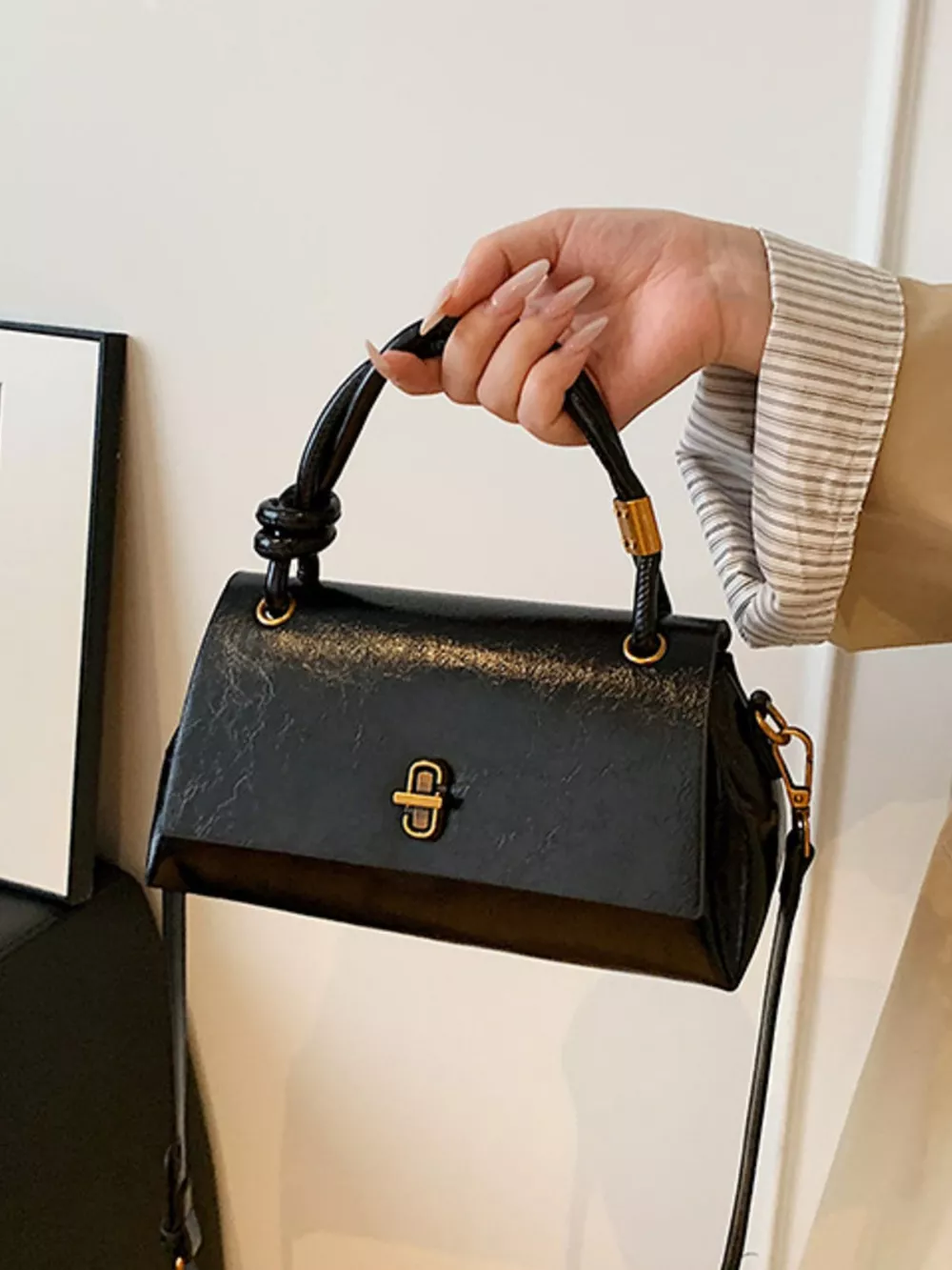 Top Handle Crossbody Bag, image 3