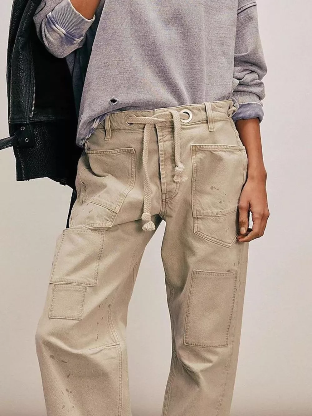 Washed Relaxed Fit Jeans, image 3