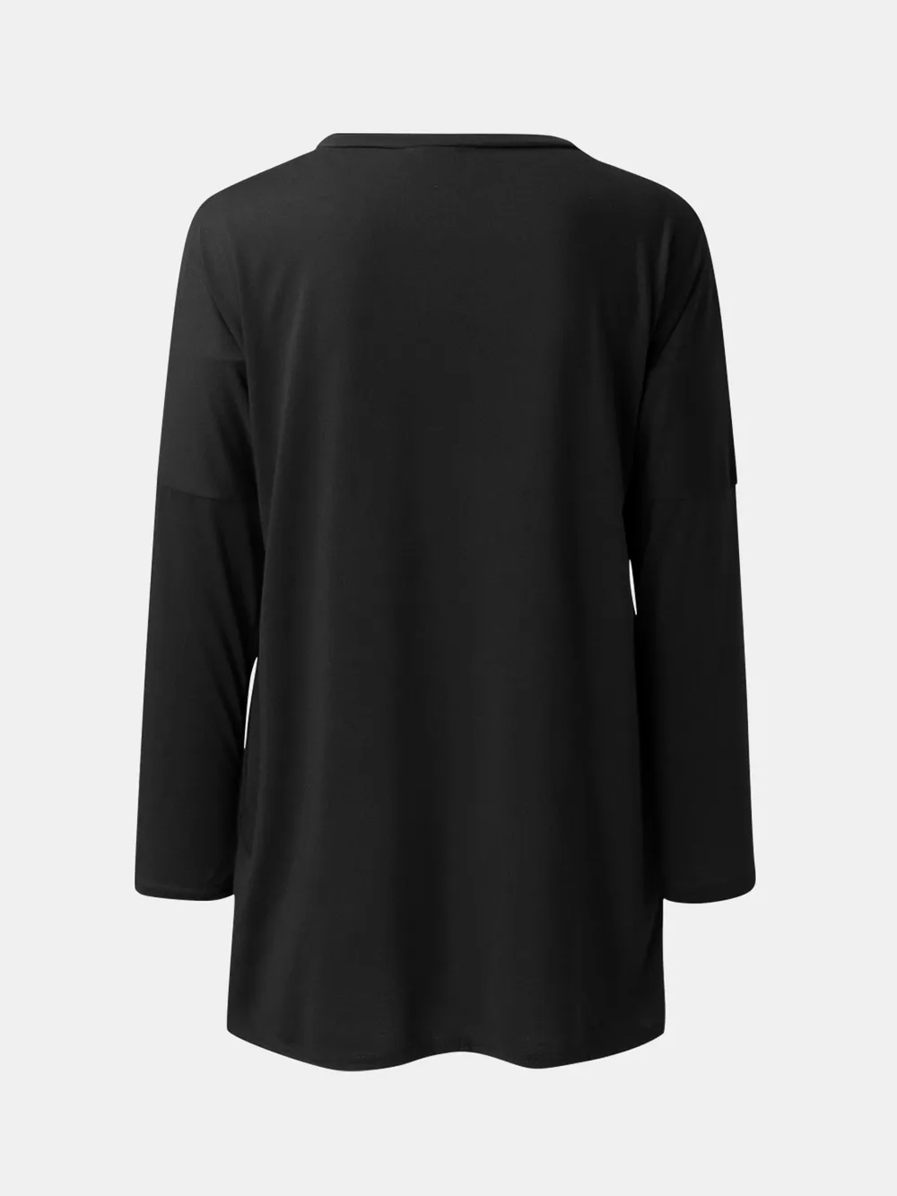 Full Size Round Neck Long Sleeve T-Shirt, image 2