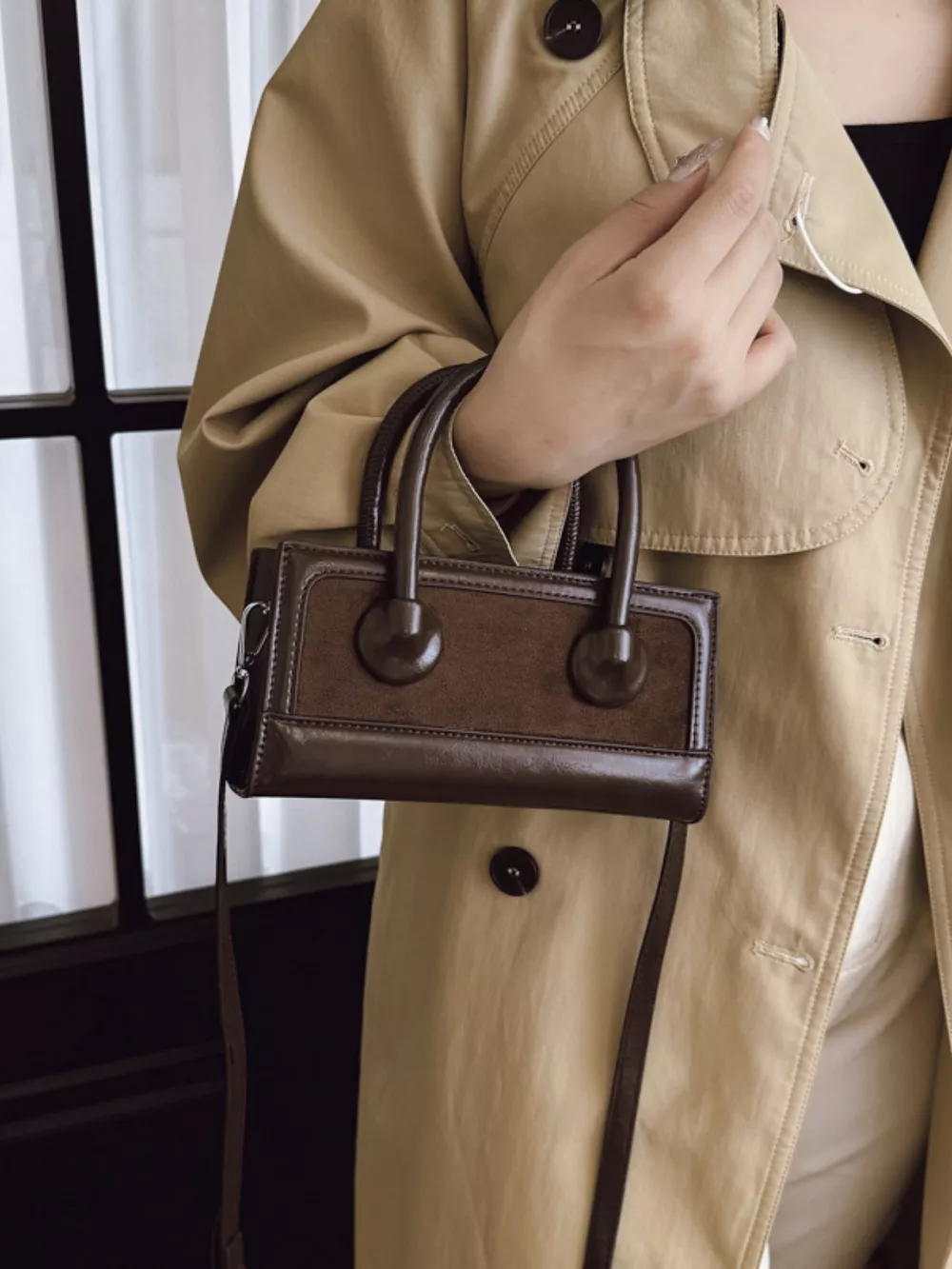 Top Handle Crossbody Bag, image 3