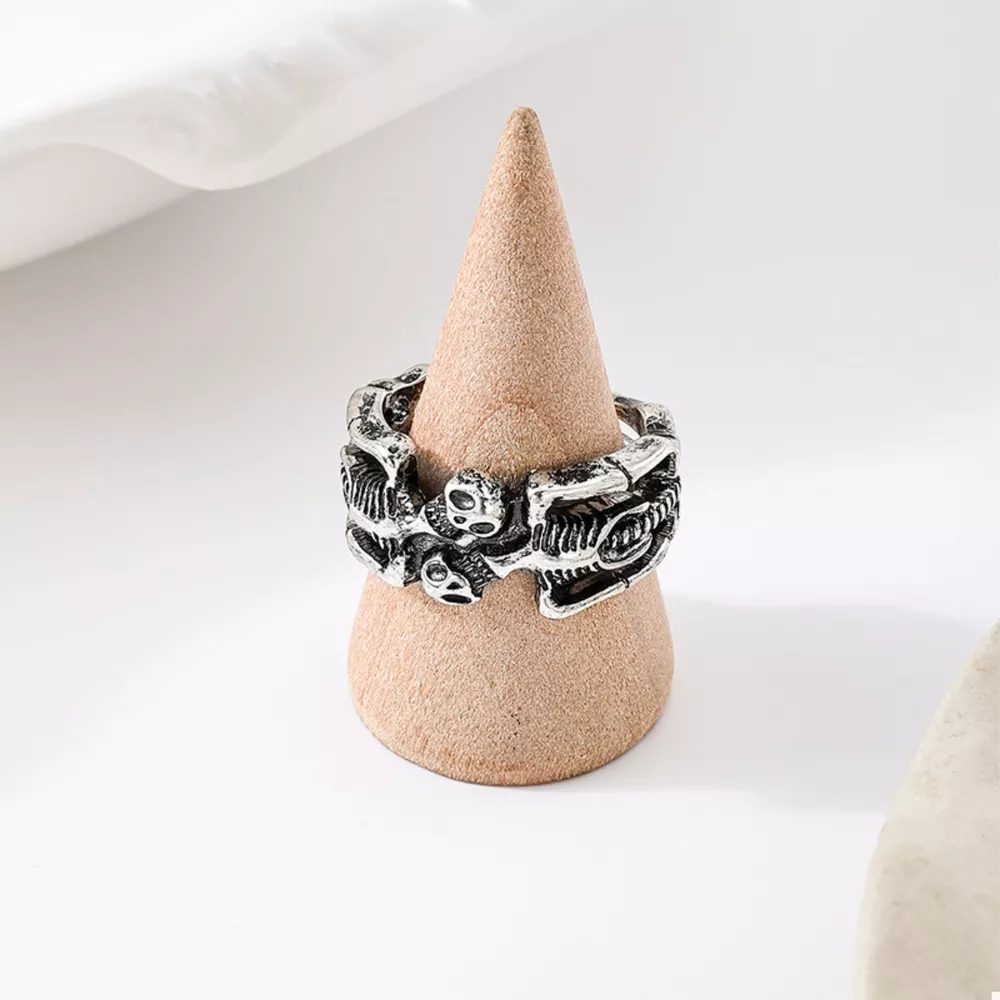 Halloween Skull Alloy Ring, image 6