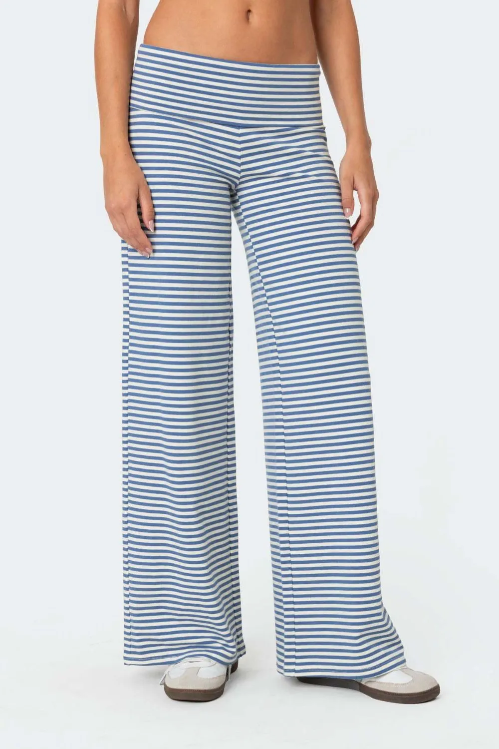 Striped Wide Leg Pants, image 2
