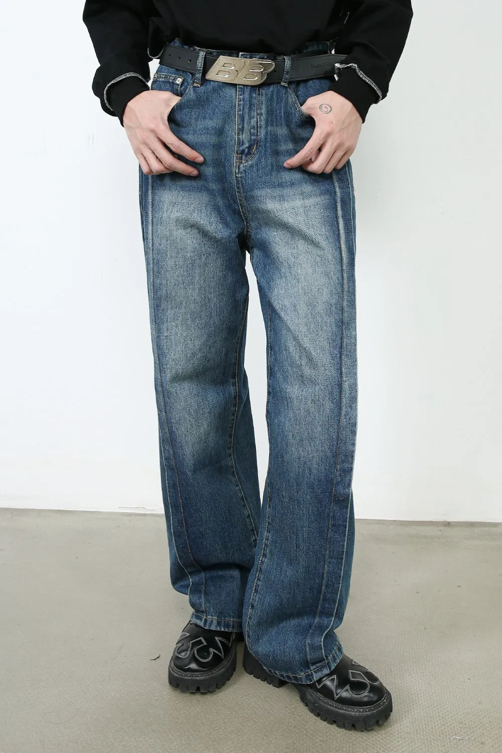 Men's Cat's Whisker Jeans with Pockets, image 2