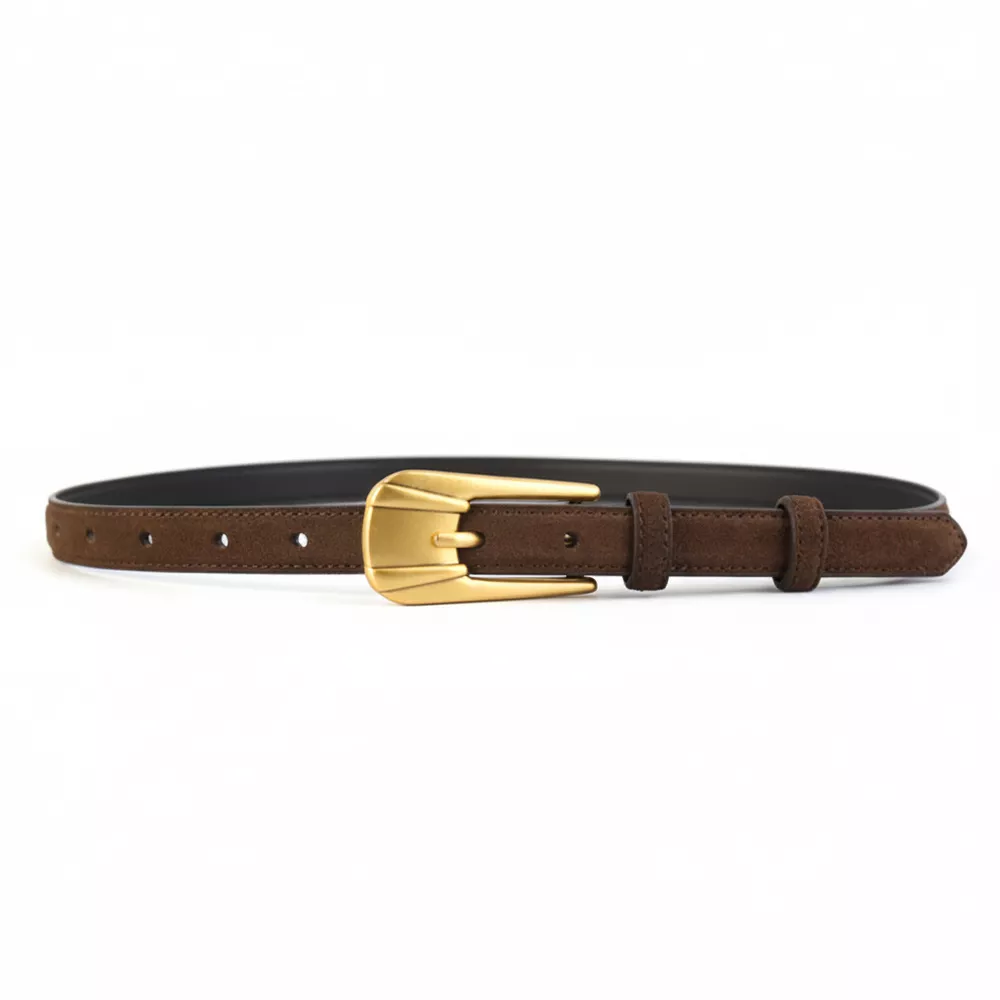 Skinny Belt with Golden Buckle, image 5
