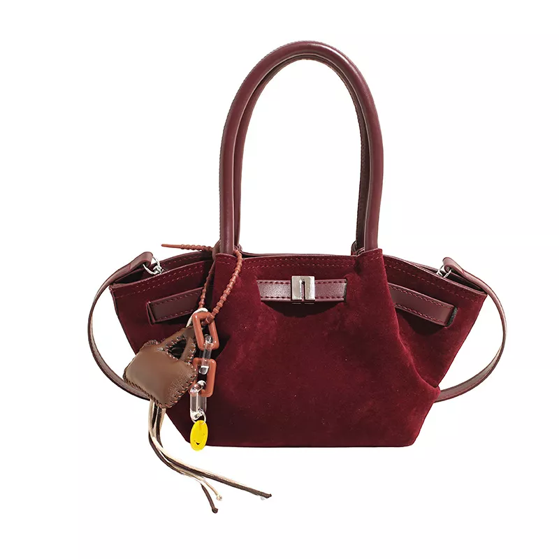 PU Leather Suede Mini Handbag, image 6