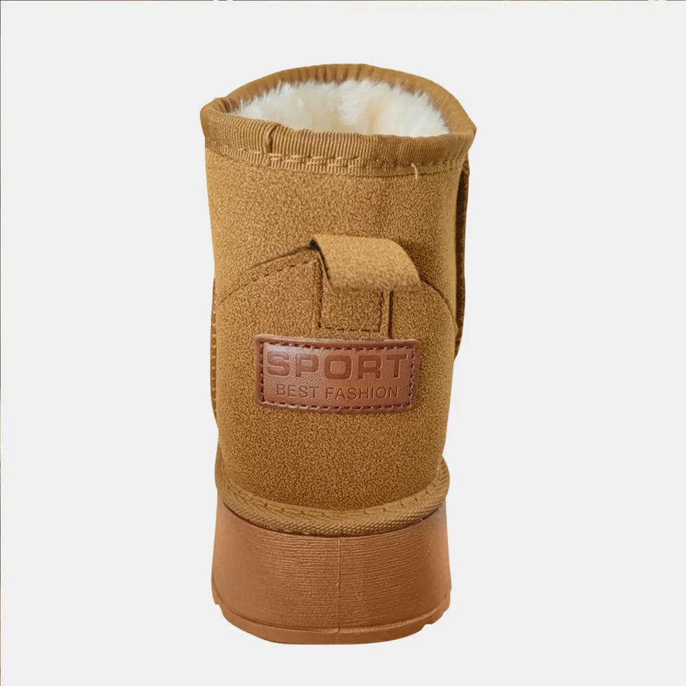Fleece Lined Chunky Platform Mini Boots, image 4