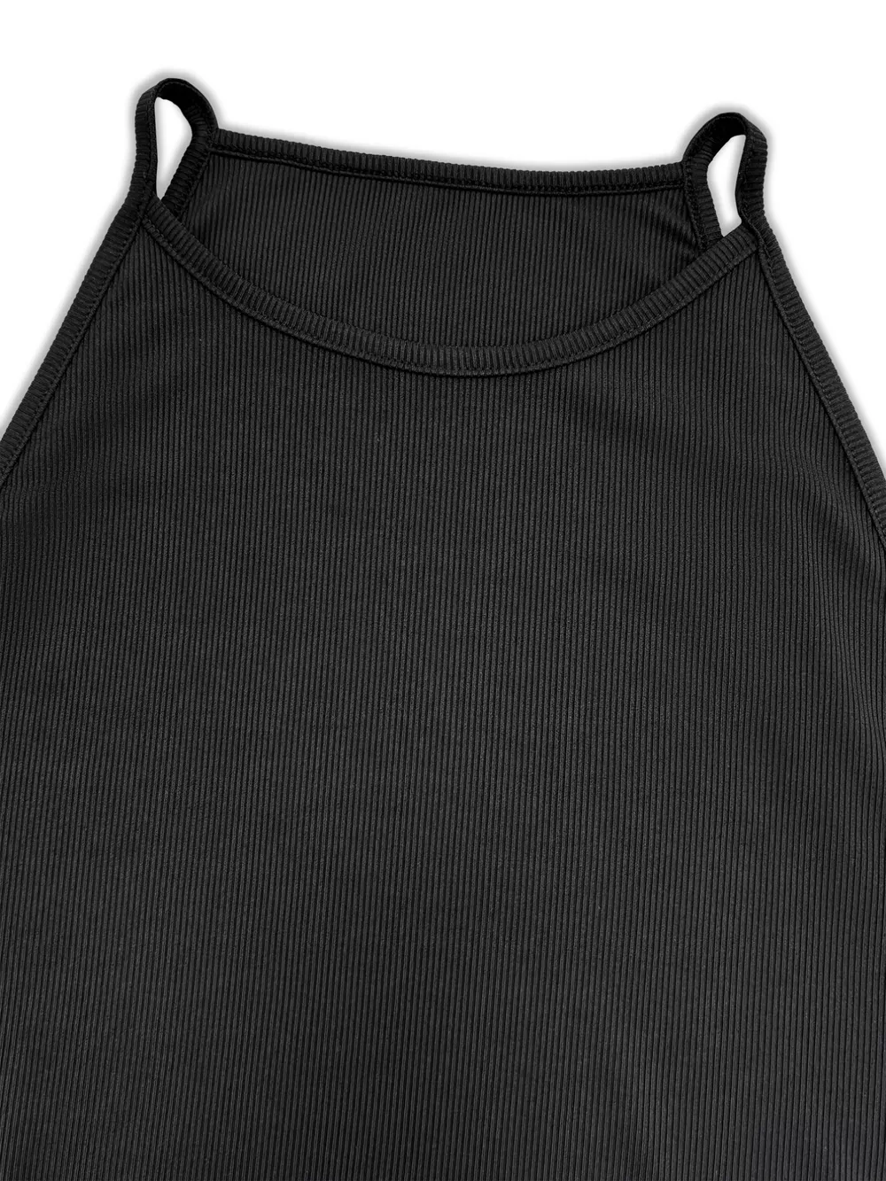 Plus Size Slit Round Neck Cami, image 2