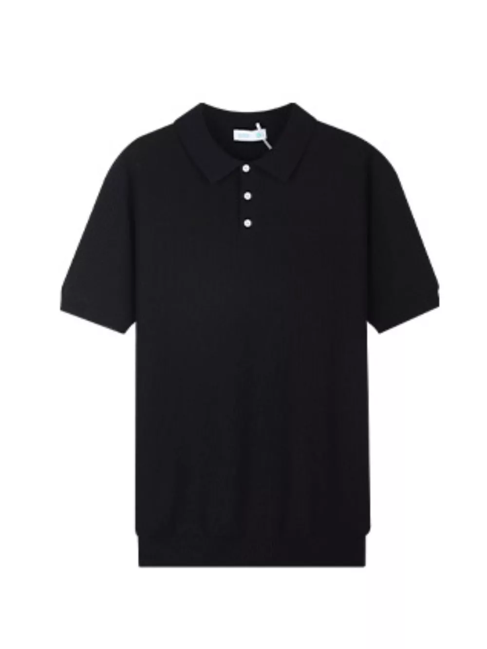 Men's Plus Size Button Detail Short Sleeve Polo, image 6