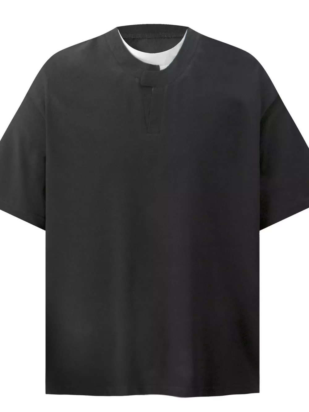 Men's Round Neck Short Sleeve T-Shirt, image 3