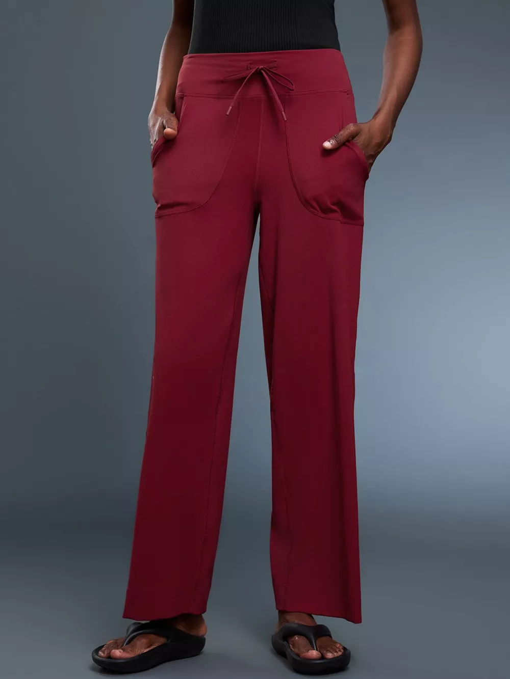 Relaxed Fit Drawstring Pants