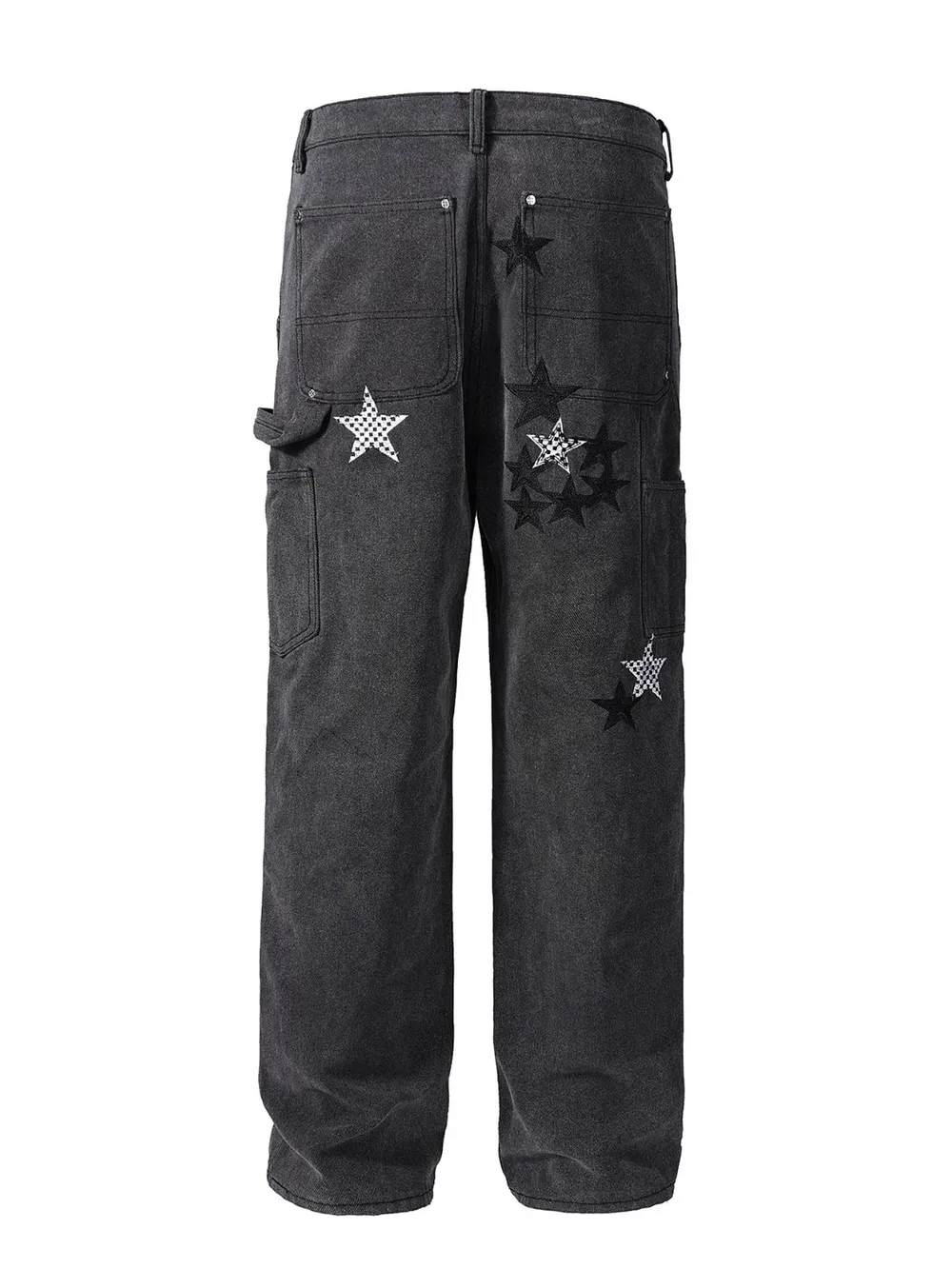 Men's Pocketed Star Jeans, image 2