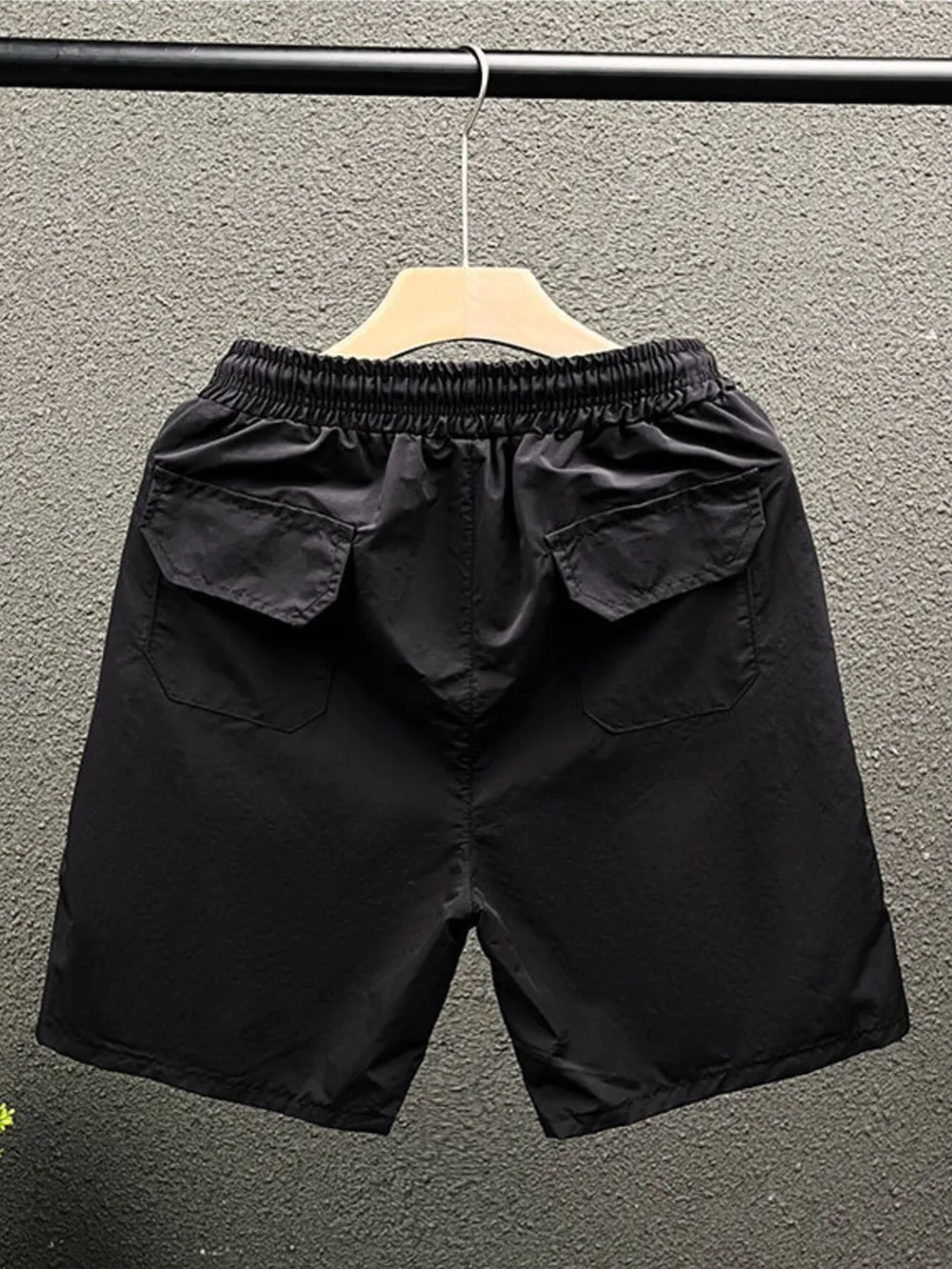Men's Plus Size Drawstring Shorts, image 2