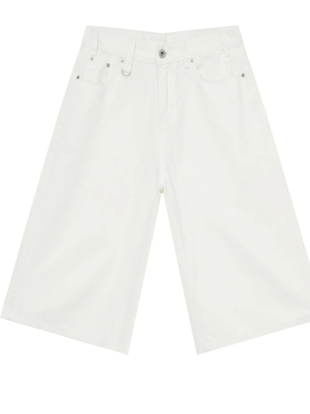 Men's Wide Leg Denim Shorts, image 11