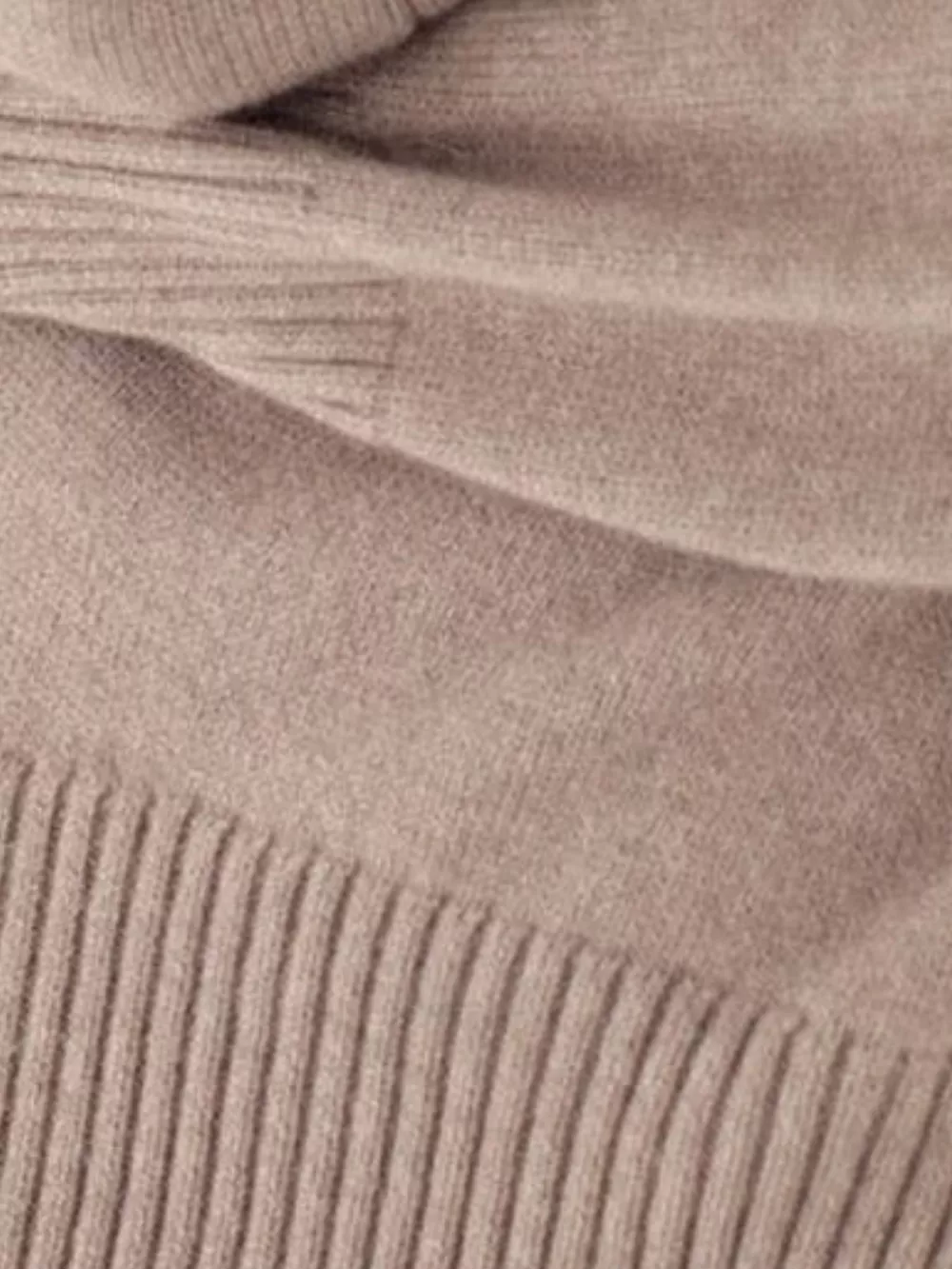 Turtleneck Dropped Shoulder Sweater, image 6