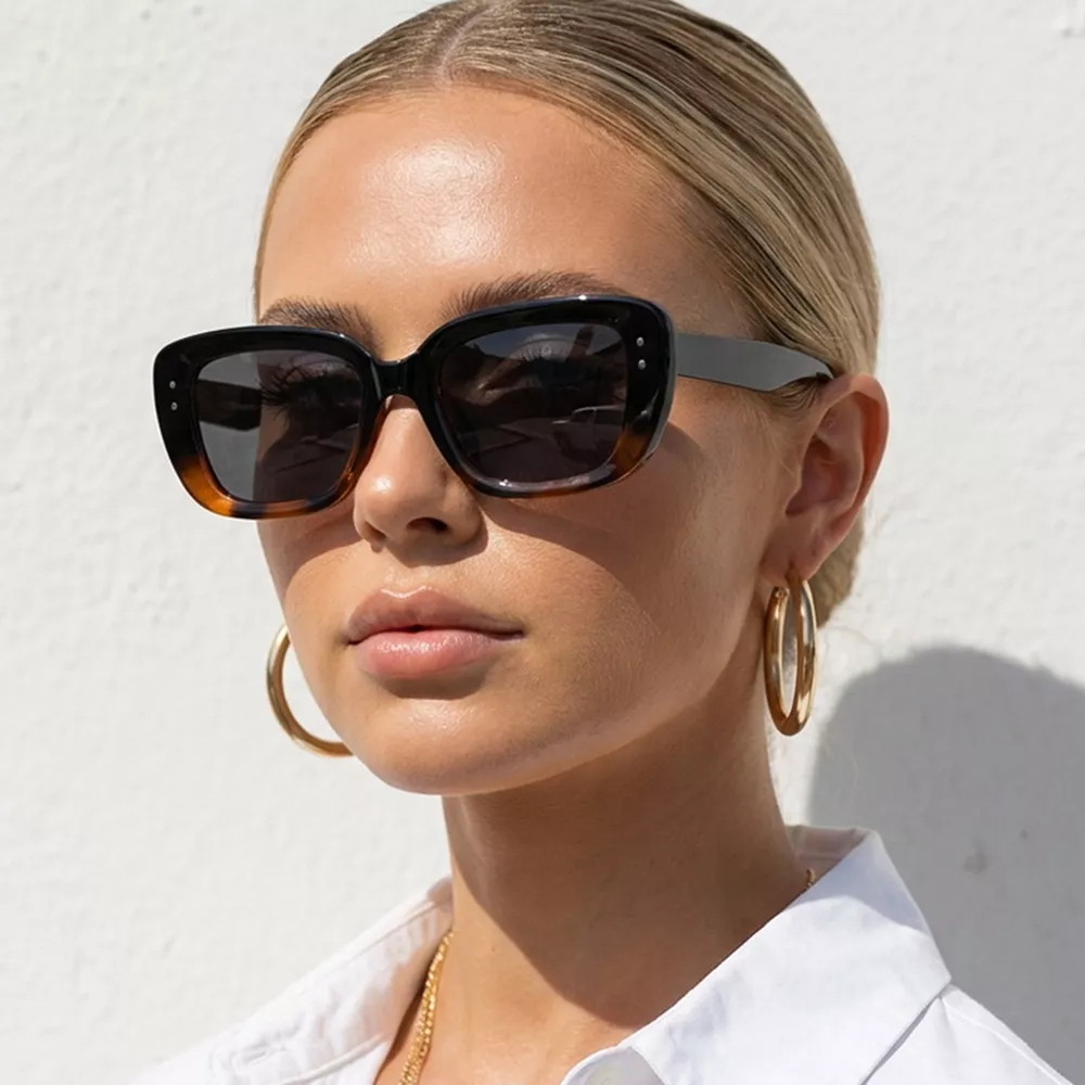 UV400 Protection Rectangle Sunglasses, image 3